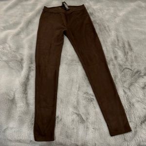 SANCTUARY Faux Suede Leggings